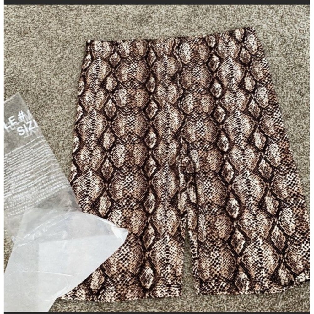 New Leopard Bike Shorts Soft Stretchy Fabric
